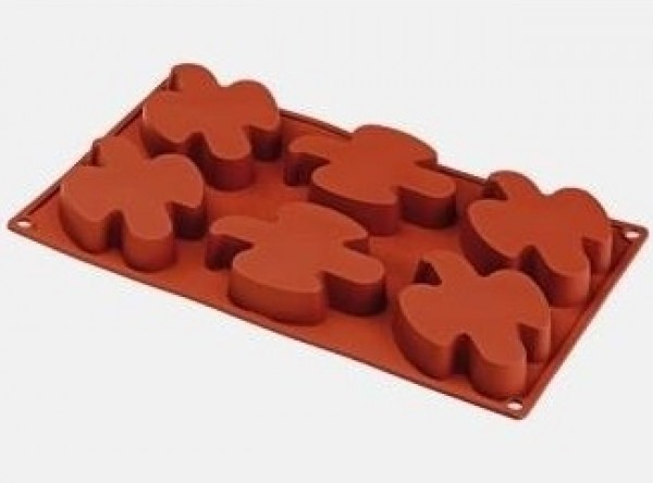 Stampo in Silicone Mini Tortini "Colomba Pasquale" - Paderno