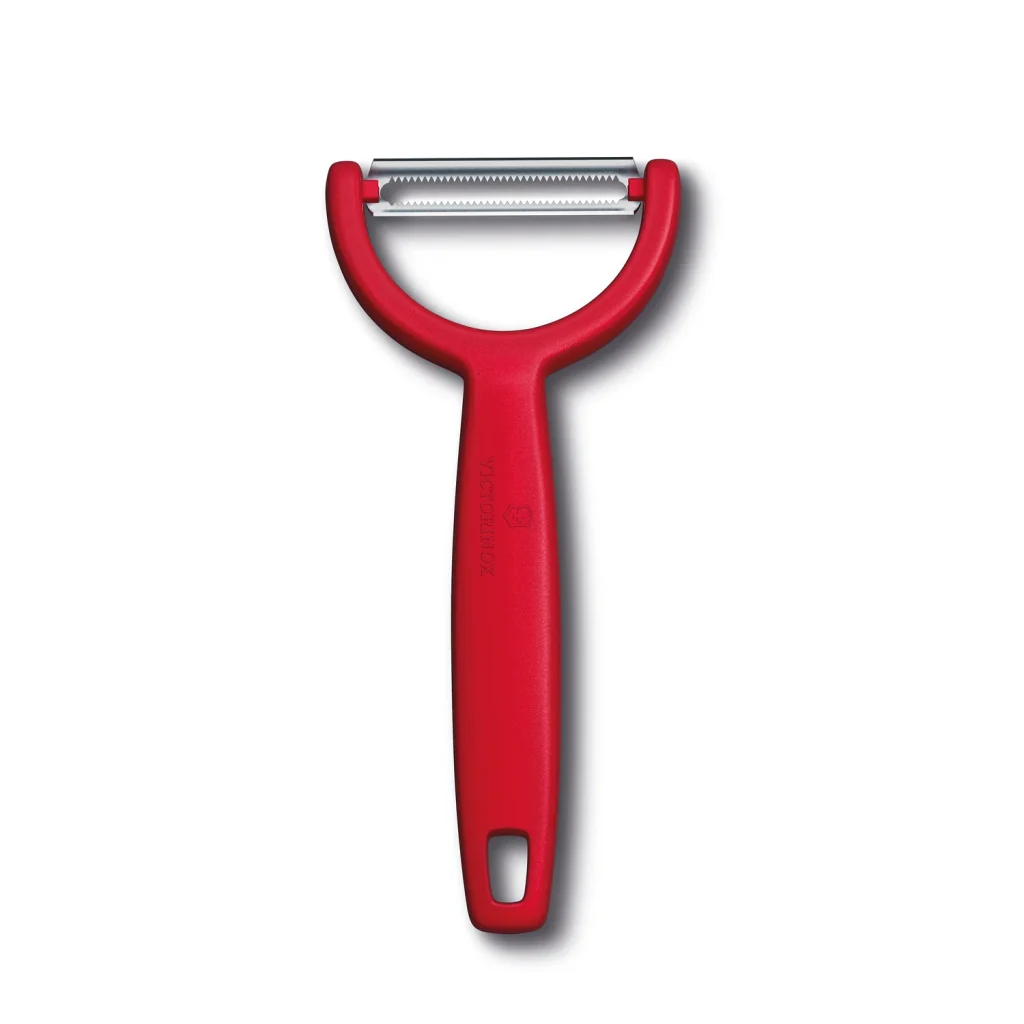 Pela Verdura & Frutta Victorinox Ypso con lama microdentata - rosso