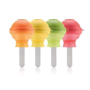 Stampi per Gelato & Ghiacciolo "Ice Lollipop" Lekuè (4 pz)