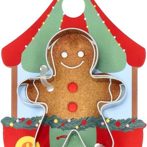 Stampo Biscotto di Natale in acciaio inox - OMINO GINGERBREAD cm 5,2