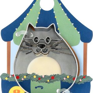 Stampo Biscotto di Natale in acciaio inox - GATTINO cm 5