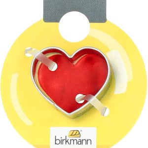 Stampo Biscotto di Natale in acciaio inox - CUORE cm 2,5