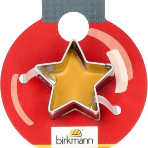 Stampo Biscotto di Natale in acciaio inox - MINI STELLA di NATALE cm 2,5