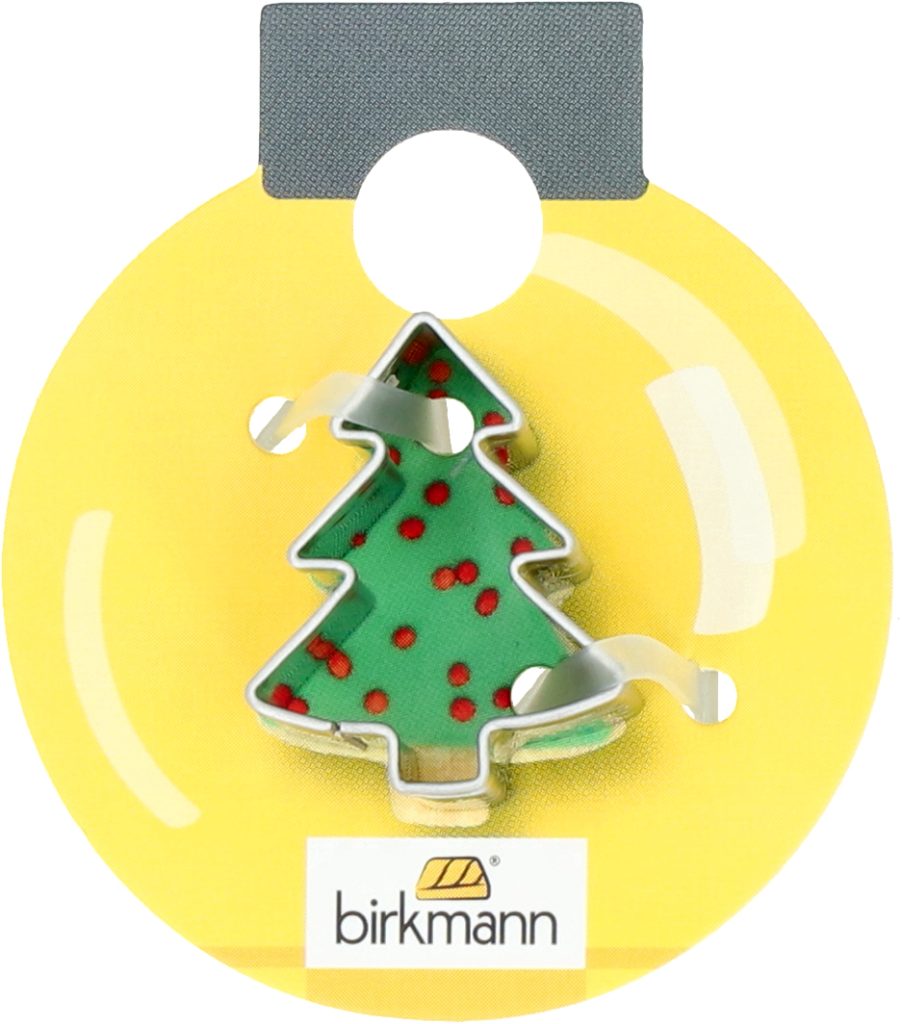 Stampo Biscotto di Natale in acciaio inox - MINI ALBERO di NATALE cm 2,5
