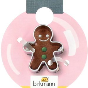 Stampo Biscotto di Natale in acciaio inox - MINI GINGERBREAD cm 2,5