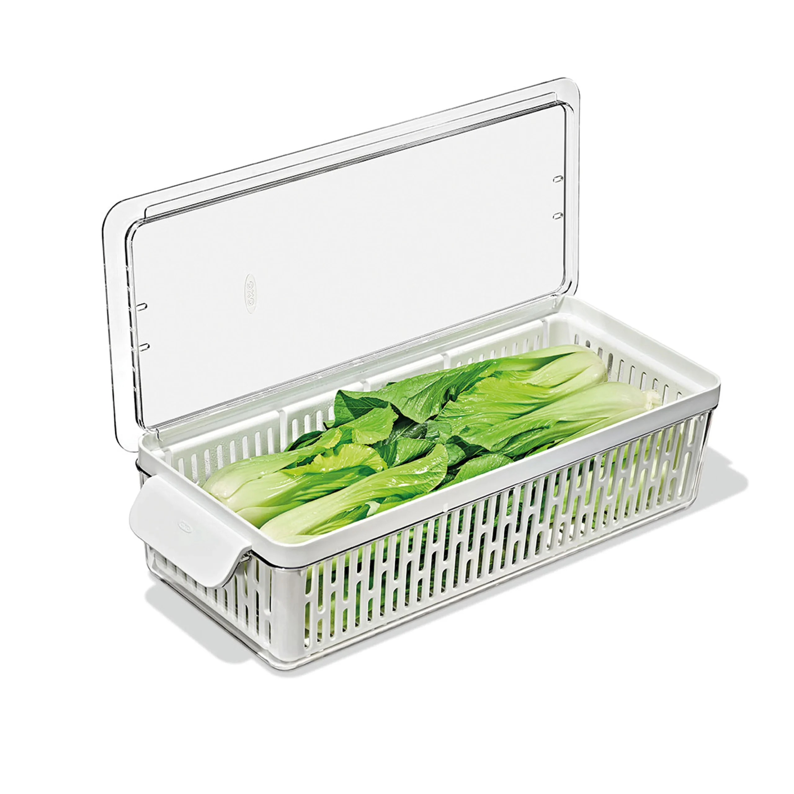 Contenitore Salva Freschezza per Verdura & Frutta OXO - cm 37.6x15.1x9.1 Mantieni in ordine il tuo frigo e le tue verdure sempre fresche
