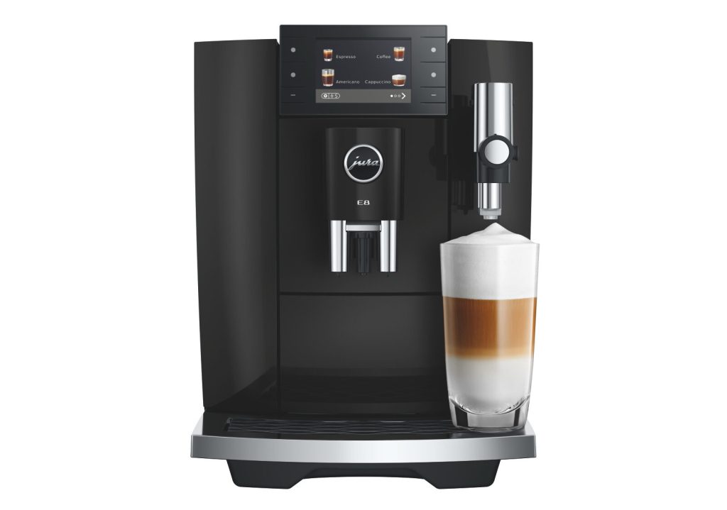 JURA MACCHINA PER CAFFE' E8 Piano Black 6