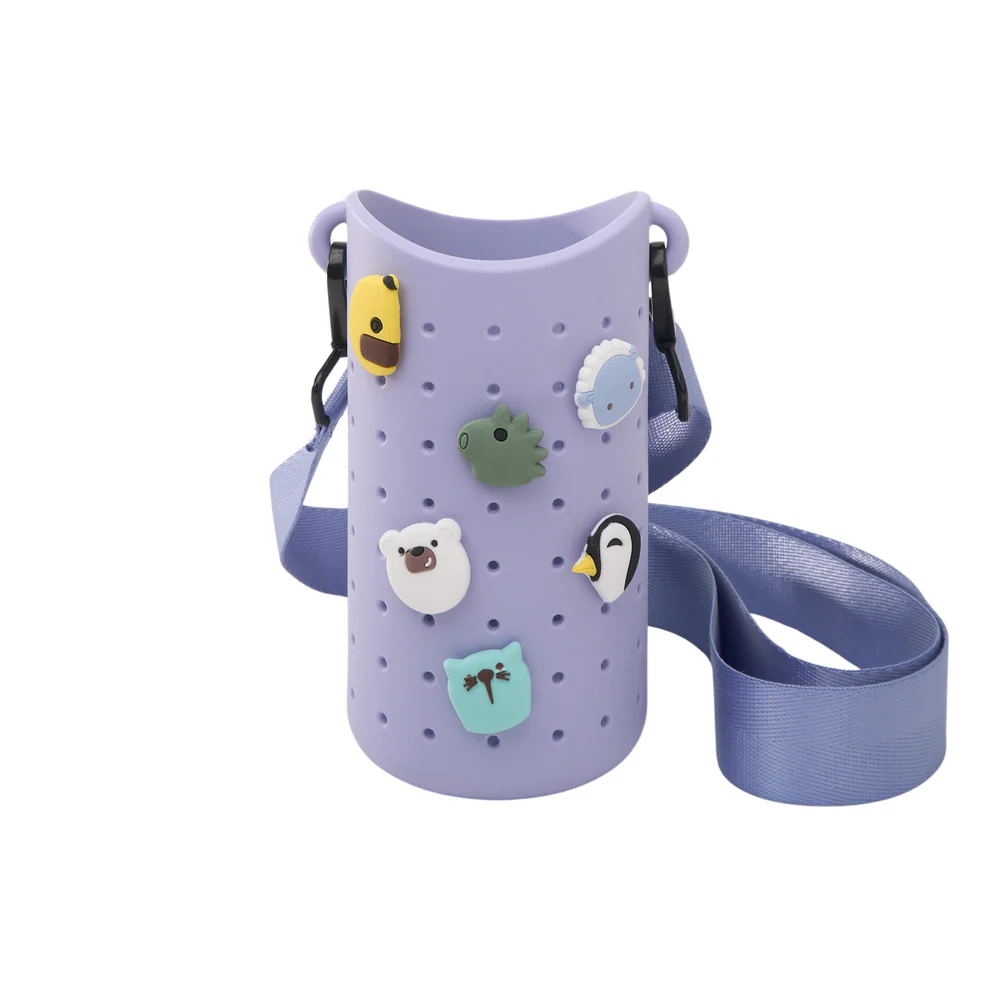 Tracolla in Silicone per trasportare bottiglie termiche Bestie Bottle - Blu