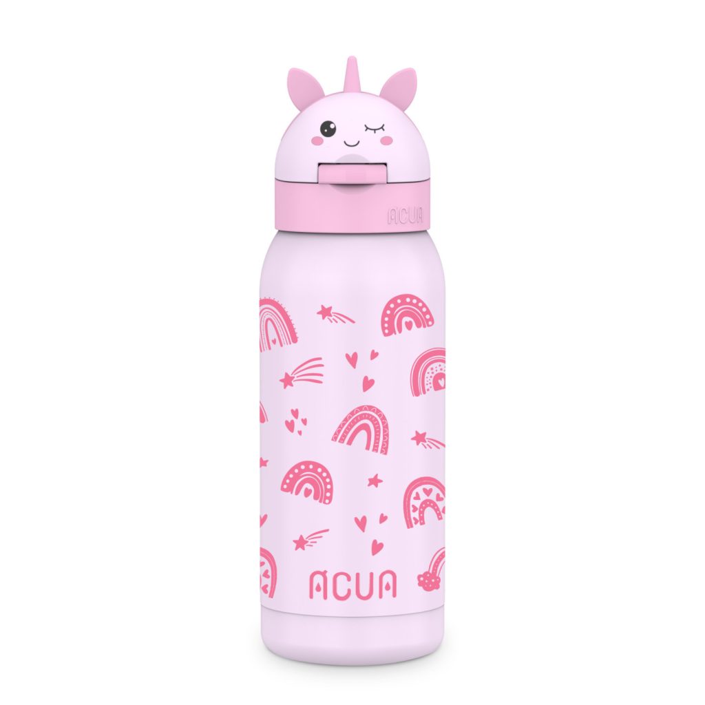 Borraccia Termica Baby con Cannuccia Acua Kids 350 ml - Unicorno
