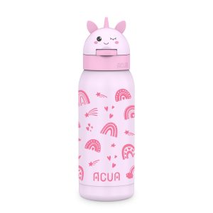 Borraccia Termica Baby con Cannuccia Acua Kids 350 ml - Unicorno