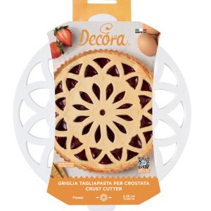 Griglia Tagliapasta Decora Crostate cm 28 - Fiore