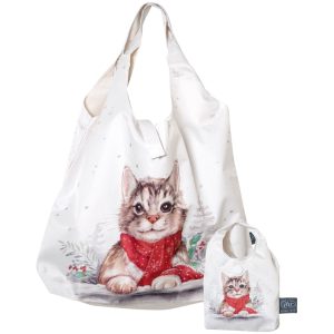 Borsa Spesa con Custodia "Cat Minou" cm 43x10x58